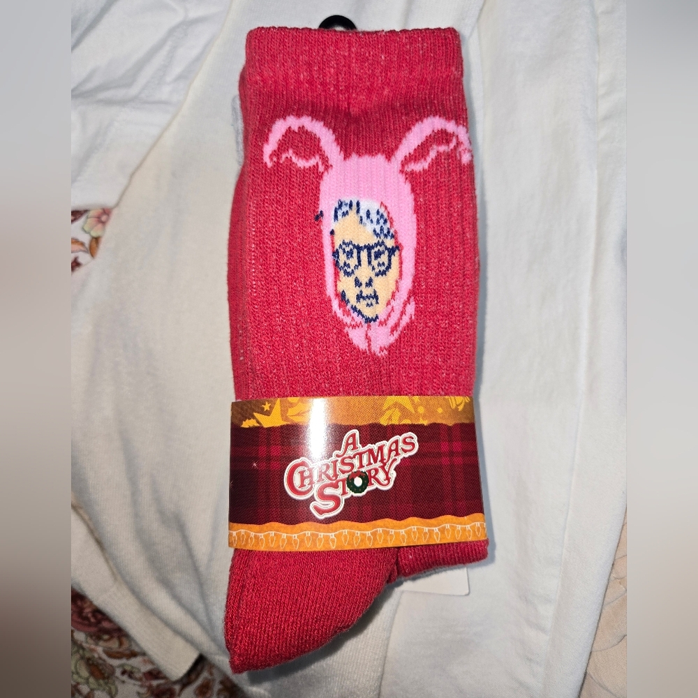 A Christmas Story Men's 3pk Novelty Crew Socks NEW